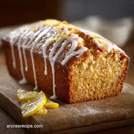 Sugar Free Lemon Cake UltraMoist Drizzle Loaf for Diabetics