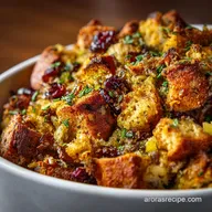 Vegan Stuffing: Ultimate Autumn Harvest Recipe (Crispy Top)