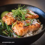 Salmon Donburi The Umami Glazed Rice Bowl Ready in 45 Minutes