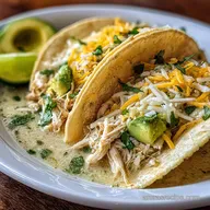 Best White Chicken Chili Tacos for 8 Servings