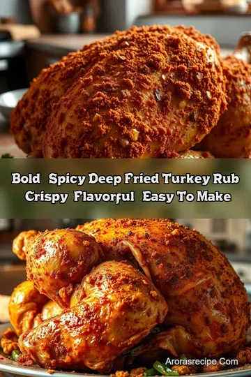 Bold & Spicy Deep Fried Turkey Rub – Crispy Flavorful & Easy to Make