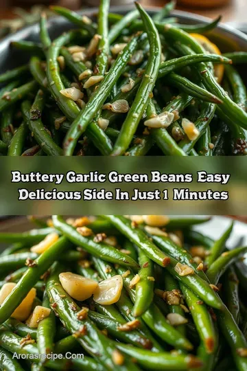 Buttery Garlic Green Beans: Easy & Delicious Side in Just 18 Minutes
