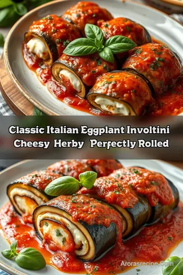 Classic Italian Eggplant Involtini – Cheesy Herby & Perfectly Rolled