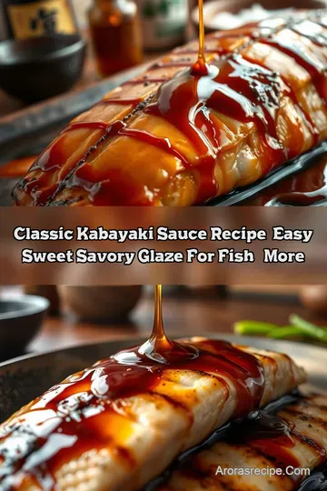 Classic Kabayaki Sauce Recipe: Easy Sweet-Savory Glaze for Fish & More