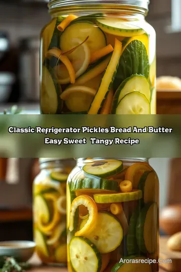 Classic Refrigerator Pickles Bread and Butter – Easy Sweet & Tangy Recipe