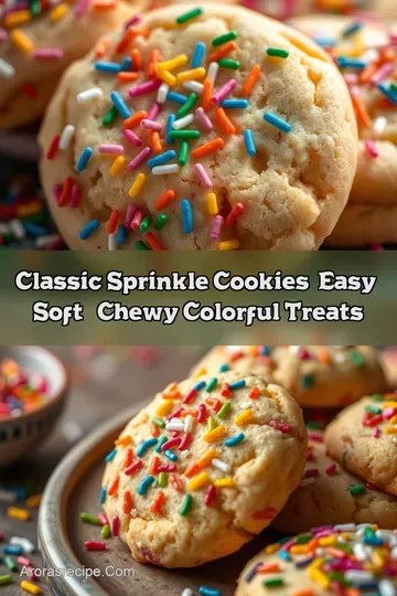 Classic Sprinkle Cookies: Easy Soft & Chewy Colorful Treats