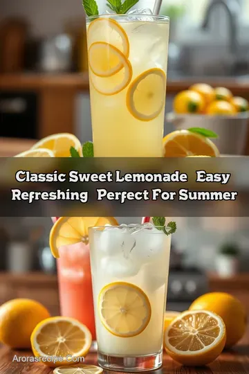 Classic Sweet Lemonade – Easy Refreshing & Perfect for Summer