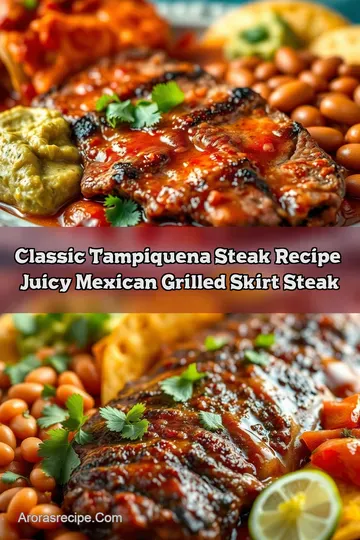 Classic Tampiquena Steak Recipe: Juicy Mexican Grilled Skirt Steak