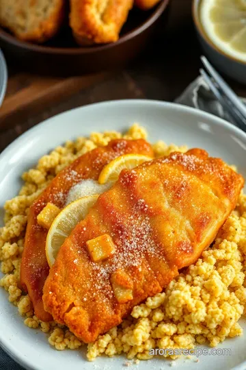Crispy Southern-Style Fried Flounder presentation
