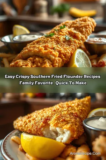 Easy Crispy Southern Fried Flounder Recipes: Family Favorite & Quick to Make
