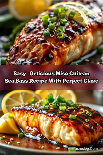 Easy & Delicious Miso Chilean Sea Bass Recipe with Perfect Glaze