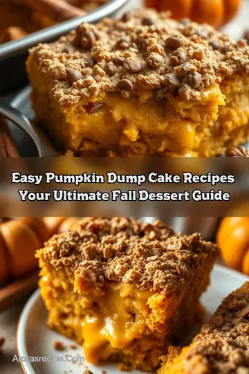 Easy Pumpkin Dump Cake Recipes: Your Ultimate Fall Dessert Guide