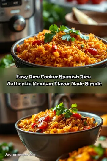 Easy Rice Cooker Spanish Rice – Authentic Mexican Flavor Made Simple
