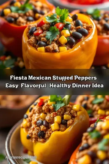 Fiesta Mexican Stuffed Peppers – Easy Flavorful & Healthy Dinner Idea