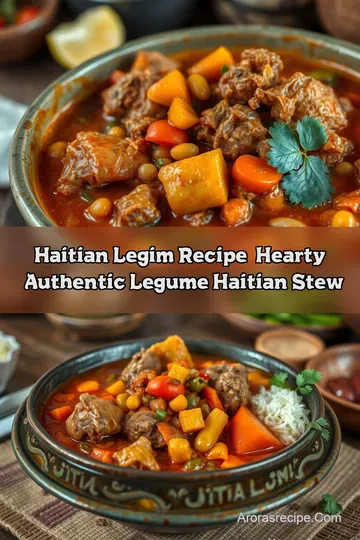 Haitian Legim Recipe: Hearty & Authentic Legume Haitian Stew