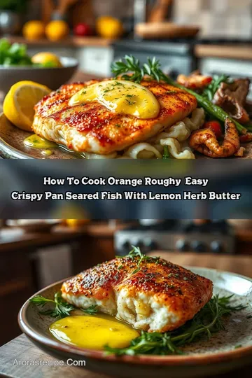 How to Cook Orange Roughy: Easy Crispy Pan-Seared Fish with Lemon Herb Butter