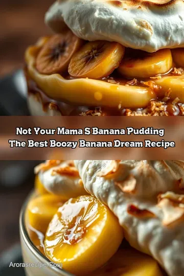 Not Your Mama’s Banana Pudding – The Best Boozy Banana Dream Recipe