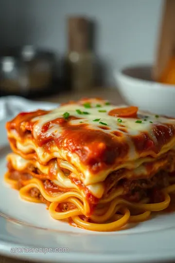 Ronzoni Classic Lasagna: Rich Cheesy and Perfectly Layered presentation