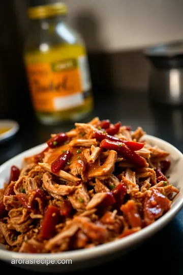 Smoky Maple-Glazed Pulled Pork on a Pellet Smoker presentation