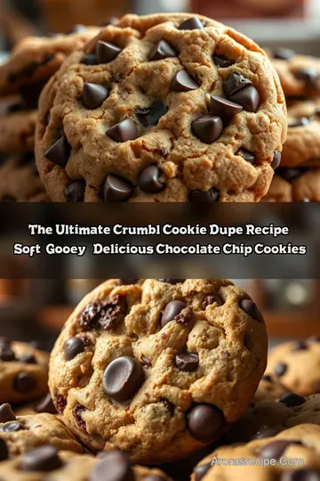 The Ultimate Crumbl Cookie Dupe Recipe: Soft Gooey & Delicious Chocolate Chip Cookies