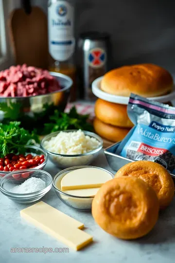 Ultimate Wagyu Ground Beef Burger – Juicy Rich & Flavorful ingredients