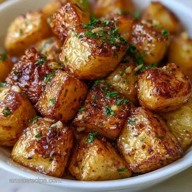 15 Minute Potatoes: Golden Crust Recipe Card