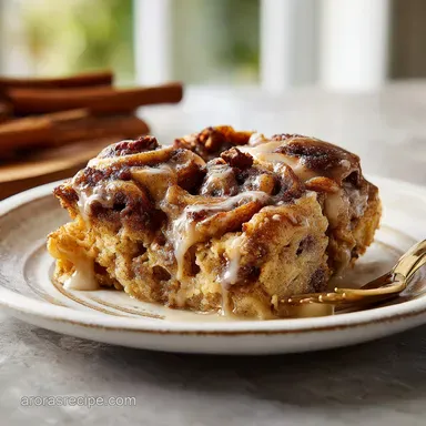 7-Ingredient Cinnamon Roll Casserole Recipe in 40 Minutes Recipe Card