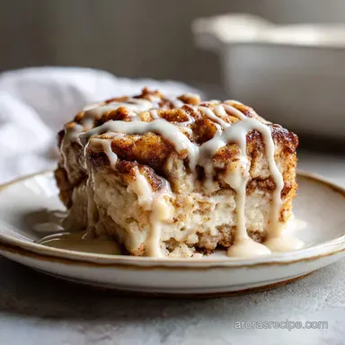 7-Ingredient Cinnamon Roll Casserole Recipe in 40 Minutes
