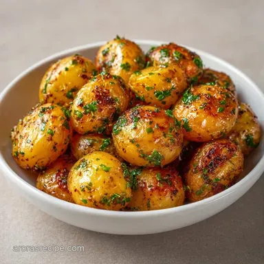 Air Fryer Baby Potatoes in 25 Minutes Recipe Card