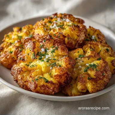 Air Fryer Smashed Potatoes: Crispy Recipe Card