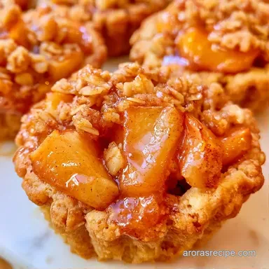 Apple Crisp Cookie Cups in 30 Minutes Recipe Card