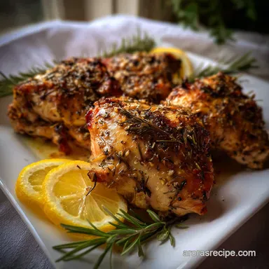 Baked Lemon Chicken: Juicy Easy Mediterranean Recipe