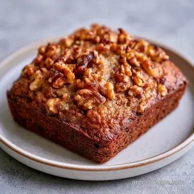 Banana Banana Nut Bread with Brown Sugar