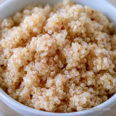 Basic Boiled Quinoa for 4 Servings