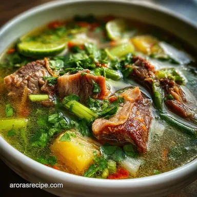 Beef Soup: Traditional Caldo de Res Recipe