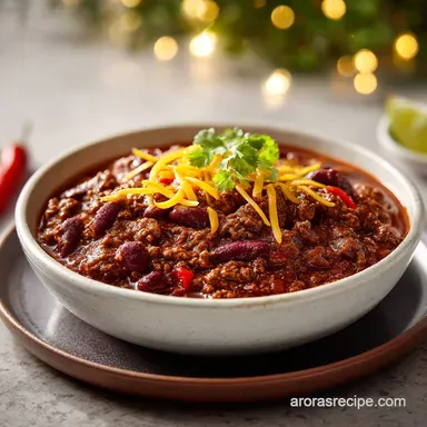 Beef Chili Recipe: Rich and Meaty for 8