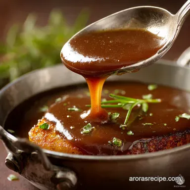 Brown Gravy Recipe: Deep-Flavoured, Easy Homemade Gravy Recipe Card