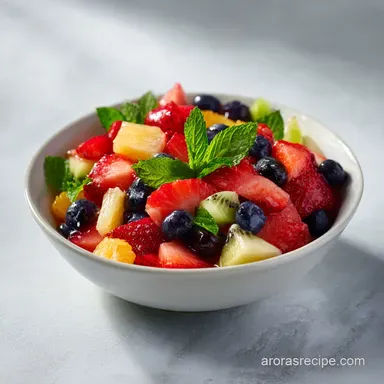Best Fruit Salad in 15 Minutes for 9 Servings