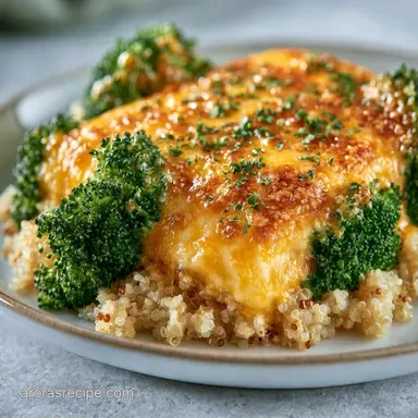 Broccoli Quinoa Casserole with Panko Recipe Card