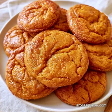 Brown Butter Pumpkin Cookies in 32 Min