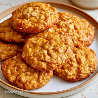 Pumpkin Oatmeal Cookies with Brown Butter Recipe Card