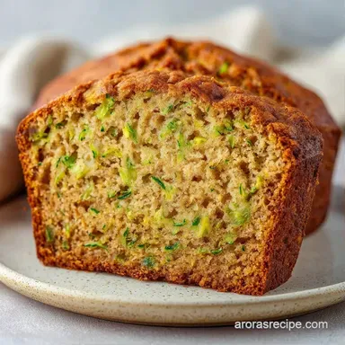 Butter Zucchini Banana Bread: Velvety Recipe Card
