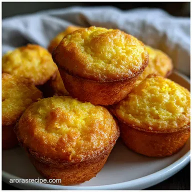Cornbread Muffins: Quick, Tender Buttermilk Recipe Recipe Card
