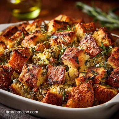 Buttery Herb Thanksgiving Stuffing: The Ultimate Recipe for Crispy Tops Recipe Card