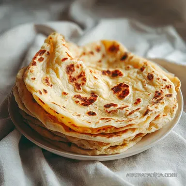 Buttery Roti Indian Flatbread for 8 Servings