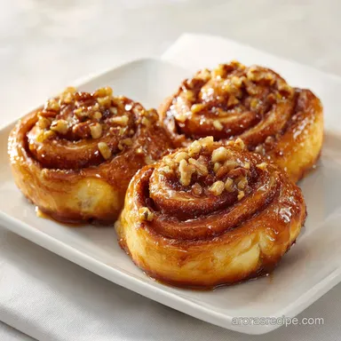 Caramel Pecan Rolls: Gooey and Soft