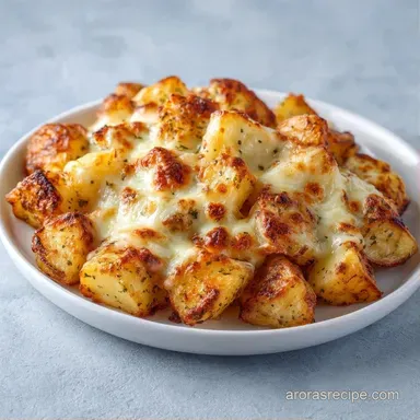 Cheesy Baked Potatoes: Crispy and Golden Recipe Card