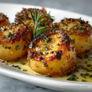 Chef John's Potato Side Dish with Garlic Recipe Card