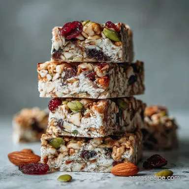Chewy Granola Bars For Kids in 25 Mins