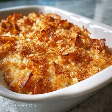 Chicken Chip Bake with Rice for 6 Servings